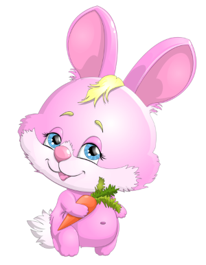 pink easter bunny